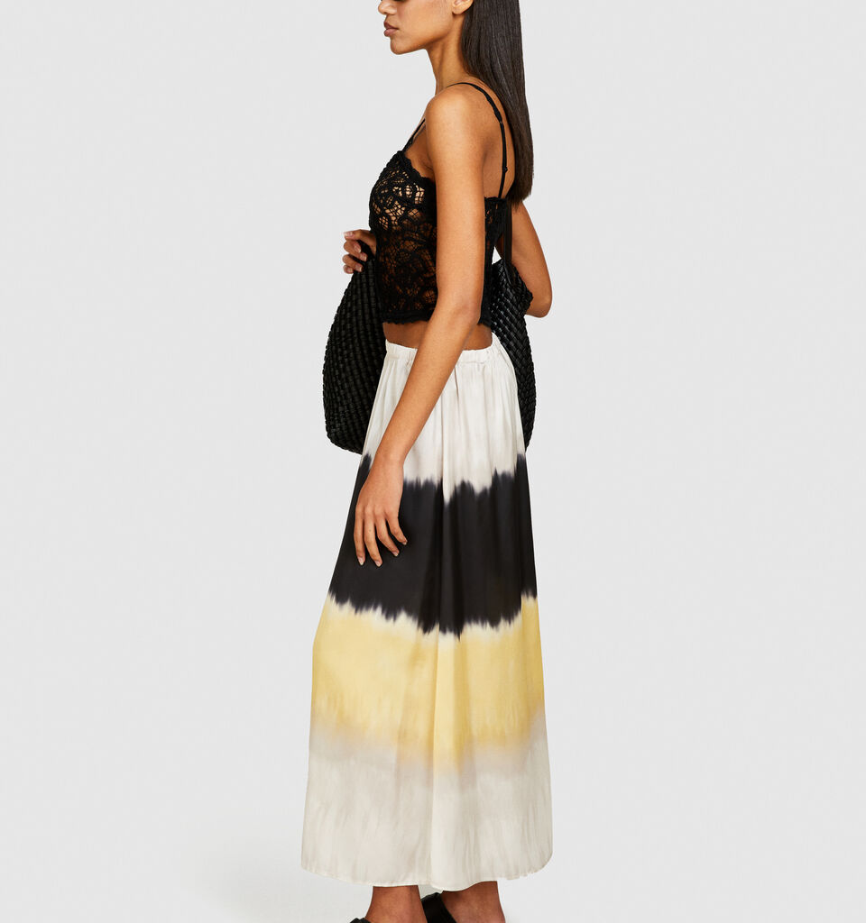 Printed maxi skirt - women's long skirts - Multi-color | Sisley image number 2